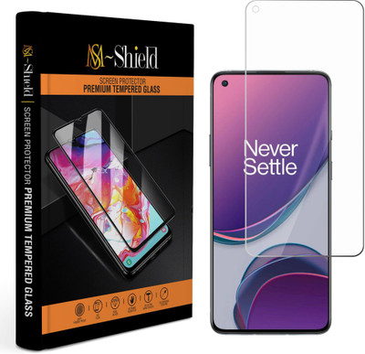 MS-Shield Edge To Edge Tempered Glass for OnePlus 8T(Pack of 1)