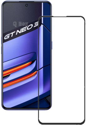 Q Box Edge To Edge Tempered Glass for Realme GT Neo 3(Pack of 1)