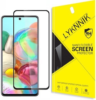 LYKNNIK Impossible Screen Guard for SAMSUNG GALAXY A71(Pack of 1)