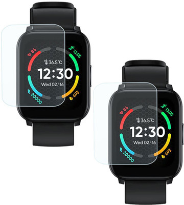 EJZATI Screen Guard for . Realme TechLife Watch S100 Smartwatch SCREEN TEMPERED(Pack of 2)