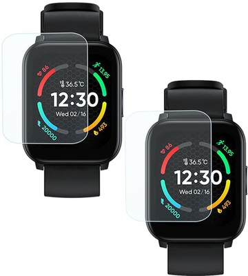 EJZATI Screen Guard for . Realme TechLife Watch S100 Smartwatch SCREEN TEMPERED(Pack of 2)