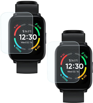 EJZATI Screen Guard for . Realme TechLife Watch S100 Smartwatch SCREEN TEMPERED(Pack of 2)