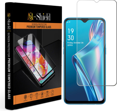 MS-Shield Tempered Glass Guard for OPPO A12(Pack of 1)