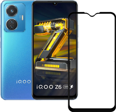 VDAT Tempered Glass Guard for IQOO Z6 5G(Pack of 1)