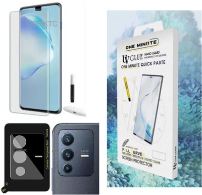 Gorilla Glass Screen Guard for . Vivo V23 Pro 5G. & Back Camera Lens Protector-(Pack of 1)