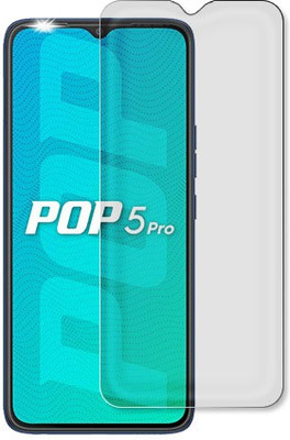 SOMTONE Tempered Glass Guard for Tecno Pop 5 Pro(Pack of 1)