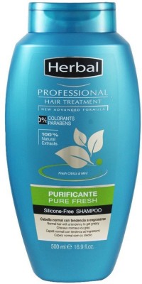 Herbal Hispania Professional Hair Treatment Purificante Fresh Shampoo(500 ml)