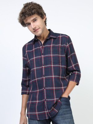 KETCH Men Checkered Casual Multicolor Shirt
