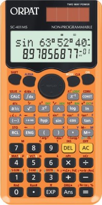 ORPAT SC - 401MS NON PROGRAMMABLE WITH 2 LINE DISPLAY Scientific  Calculator(10 Digit)