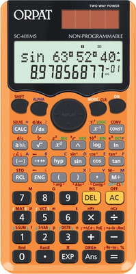 ORPAT SC - 401MS NON PROGRAMMABLE WITH 2 LINE DISPLAY Scientific  Calculator(10 Digit)