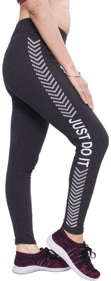 FAYDA MALL Grey Jegging(Printed)