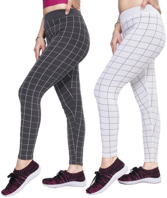 Exitro Multicolor Jegging(Checkered)