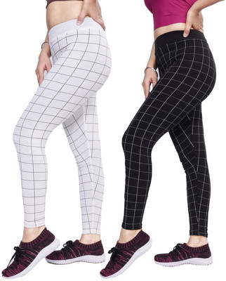 Exitro Multicolor Jegging(Checkered)