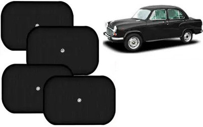FINCOSTA Side Window Sun Shade For HM Ambassador(Black)