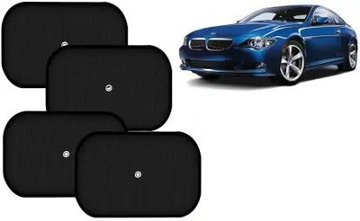 FINCOSTA Side Window Sun Shade For BMW 6 Series(Black)