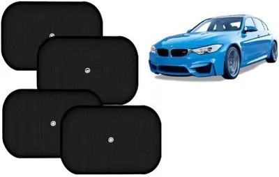 FINCOSTA Side Window Sun Shade For BMW 325i(Black)