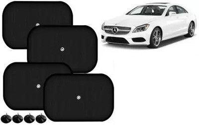 FINCOSTA Side Window Sun Shade For Mercedes Benz CLS-Class(Black)