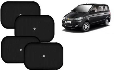 FINCOSTA Side Window Sun Shade For Chevrolet Enjoy(Black)