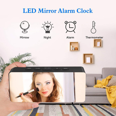 ASTOUND Digital Black Clock