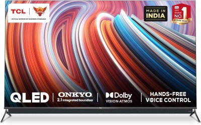 TCL C815 Series 139 cm (55 inch) QLED Ultra HD (4K) Smart Android TV With Integrated 2.1 Onkyo Soundbar