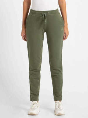 JOCKEY Solid Women Olive Track Pants