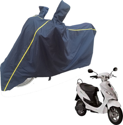 SS Zeeber Waterproof Two Wheeler Cover for Hero(Electric E-Sprint, Blue)