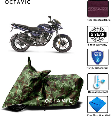 octavic Waterproof Two Wheeler Cover for Bajaj(Electric Optima, Green)