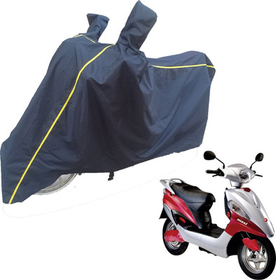 SS Zeeber Waterproof Two Wheeler Cover for Hero(Electric Maxi, Blue)