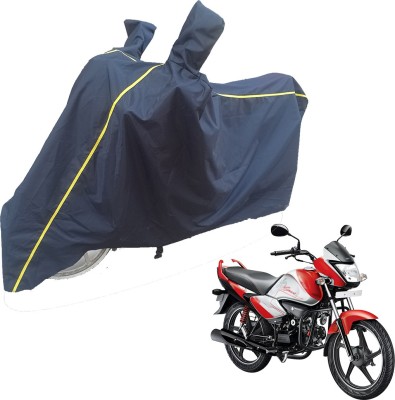 SS Zeeber Waterproof Two Wheeler Cover for Hero(Splendor I Smart, Blue)