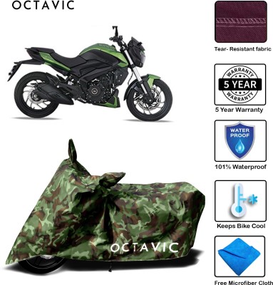 octavic Waterproof Two Wheeler Cover for Bajaj(Electric Cruz, Green)