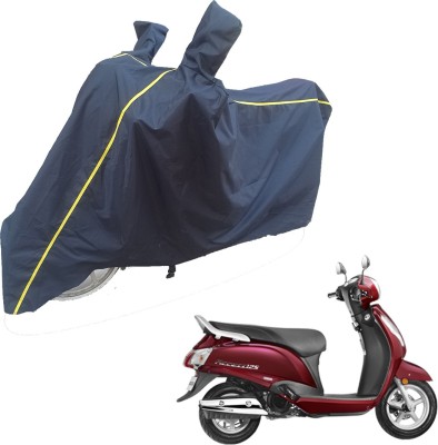 SS Zeeber Waterproof Two Wheeler Cover for Suzuki(New Access 125, Blue)