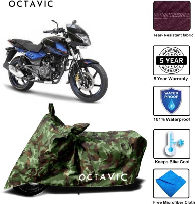 octavic Waterproof Two Wheeler Cover for Bajaj(Electric Zippy, Green)