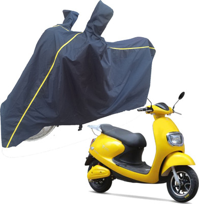 SS Zeeber Waterproof Two Wheeler Cover for Techo Electra(Emerge, Blue)