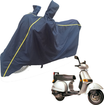SS Zeeber Waterproof Two Wheeler Cover for Bajaj(Legend, Blue)