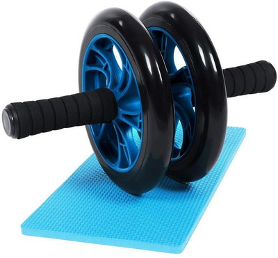 Leosportz AB Roller Wheel (Dia.20cm) Exercise And Fitness Gym Ab Exerciser(Blue)