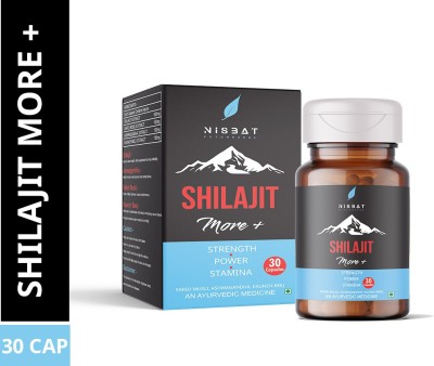 Nisbat Futurherbs Shilajit More+ Strength Power Stamina I Musli I Ashwagandha I Kaunch Beej