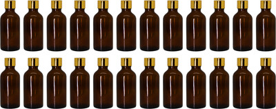 nsb herbals 50 ml Glass Bottle(Pack of 24, Brown)