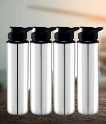 ATROCK 900 ml Steel Shaker(Pack of 4, Silver)