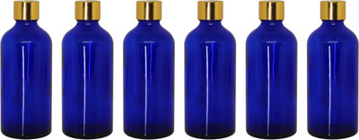 nsb herbals 100 ml Glass Bottle(Pack of 6, Blue)
