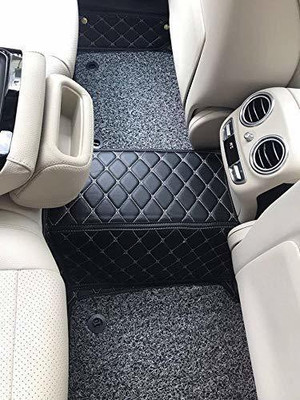 Amar interprise Plastic 7D Mat For  Mahindra M-Class(Black)