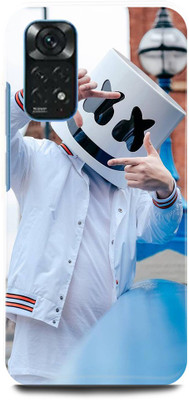 play fast Back Cover for Redmi Note 11S MARSHMELLOW, MARSHMELLO, MUSIC, DJEDM, ARTJOKER(White, Hard Case, Pack of: 1)
