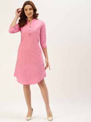 BRINNS Women A-line Pink Dress