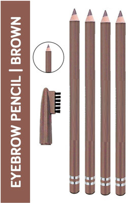 Latixmat HIGSET QAULITY MATTE FINISH WATER PROF LONG LASTING EYE BROW PENCIL(BROWN)