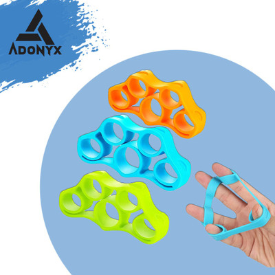ADONYX Finger Exerciser, Hand Exerciser, Hand Strengthened for Carpal Tunnel Relief Hand Grip/Fitness Grip
