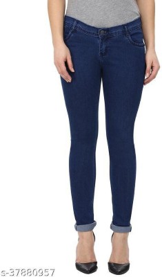 GRADELY Regular Women Dark Blue Jeans