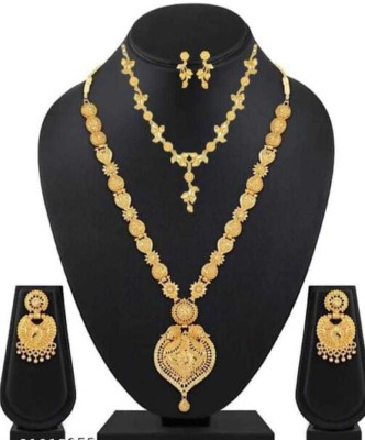 bulsenk Alloy Gold-plated Gold Jewellery Set(Pack of 1)