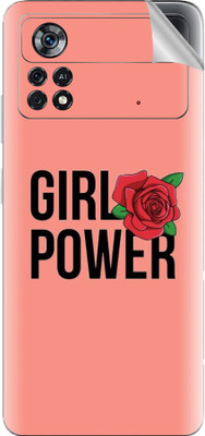 Snooky Xiaomi Poco X4 Pro 5G Mobile Skin(Pink)