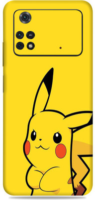 Gizmo Wraps Xiaomi Poco M4 Pro 4g, Cute Pikachu Mobile Skin(Multicolor)