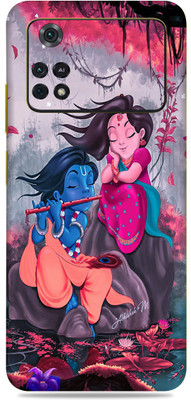 Gizmo Wraps Xiaomi Poco M4 Pro 4g, Krishna Rukmani Mobile Skin(Multicolor)
