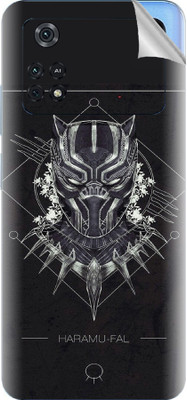 Snooky Xiaomi Poco M4 Pro Mobile Skin(Black)